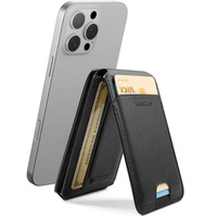 Magnetic wallet with location, NFC and cradle for iPhone 16 Pro