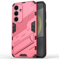 Case for Samsung Galaxy A56 5G, Military kickstand, pink