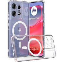 Case for Motorola Edge 50 Pro, Fusion Hybrid, for MagSafe, transparent