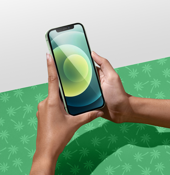 5D Full Glue Smart Palm Tempered Glass for iPhone 12/12 Pro