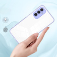 Case for Samsung Galaxy M34 5G, Fusion Hybrid, transparent / purple