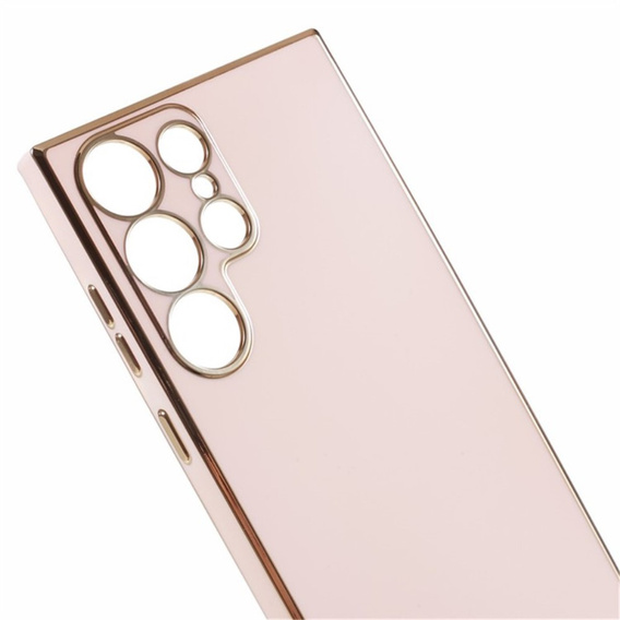 Case for Samsung Galaxy S24 Ultra, Glamour CamShield, pink