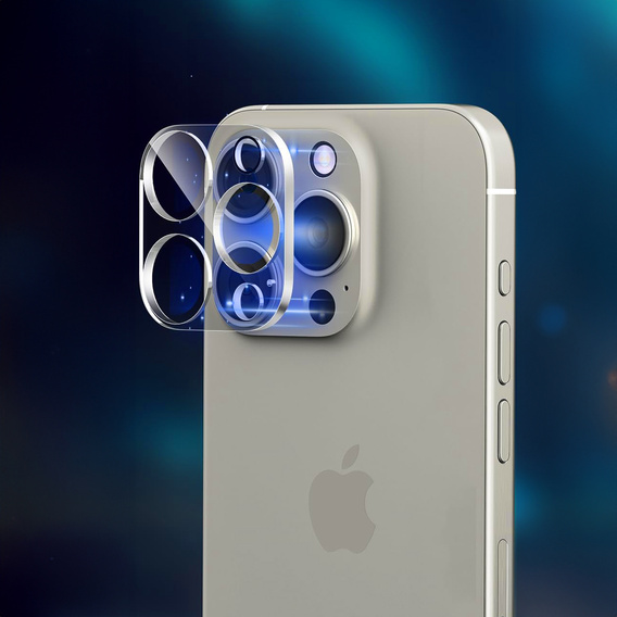 Tempered Camera Glass for iPhone 16 Pro / 16 Pro Max, transparent