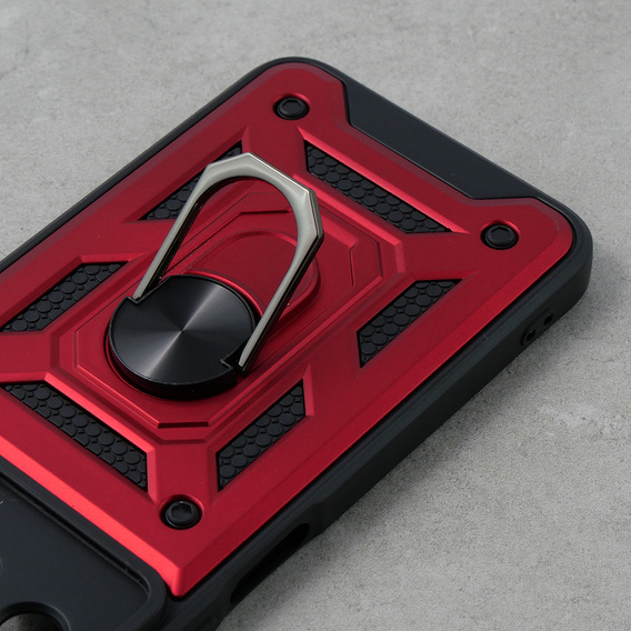 Case for Xiaomi Redmi 12, CamShield Slide, red