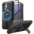Armored case for Samsung Galaxy S24 FE, Dexnor Full Body (Two Frames), black