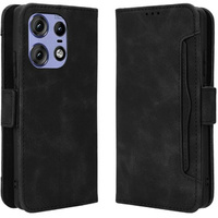 Flip case for Motorola Edge 50 Pro, Card Slot, black