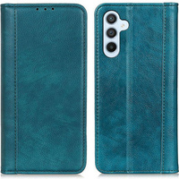 Case for Google Pixel 8 Pro, Wallet Litchi Leather, green