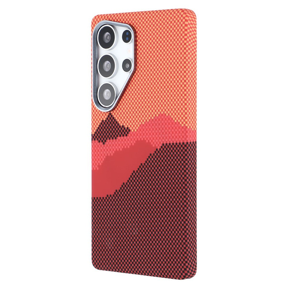 MagSafe's Samsung Galaxy S25 Ultra Case, Carbon Fiber, orange