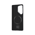 BENKS Kevlar Case for Samsung Galaxy S25 Ultra, for MagSafe, Carbon Fiber, black