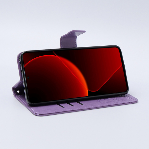 Flip case for Xiaomi 13T / 13T Pro, Butterfly, purple