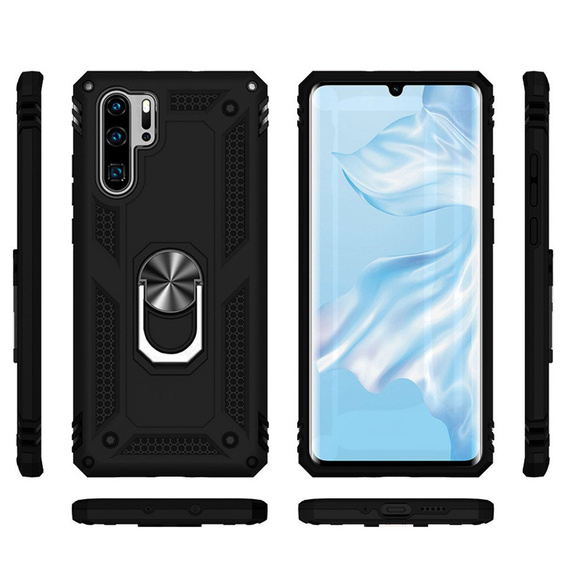 Armor Case for Huawei P30 Pro, Nox Case Ring, black