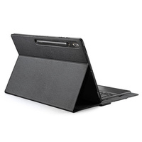 Case + keyboard Samsung Galaxy Tab S10 Ultra, Dux Ducis TouchPad Leather Pen Slot, black