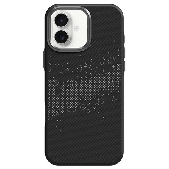 Case for iPhone 16 Plus, Milky Way, grey