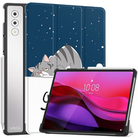 Case for Lenovo Yoga Tab Plus, Smartcase, cat
