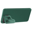 Case for Samsung Galaxy S24, armored Nillkin, CamShield Prop, green