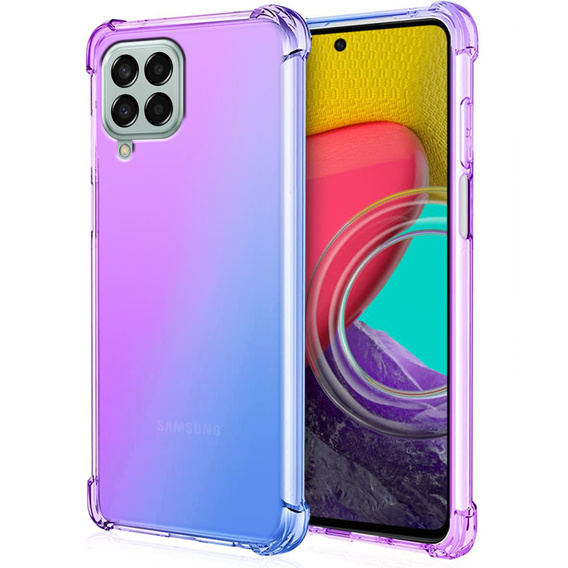 Case for Samsung Galaxy M53 5G, Gradient Dropproof, blue