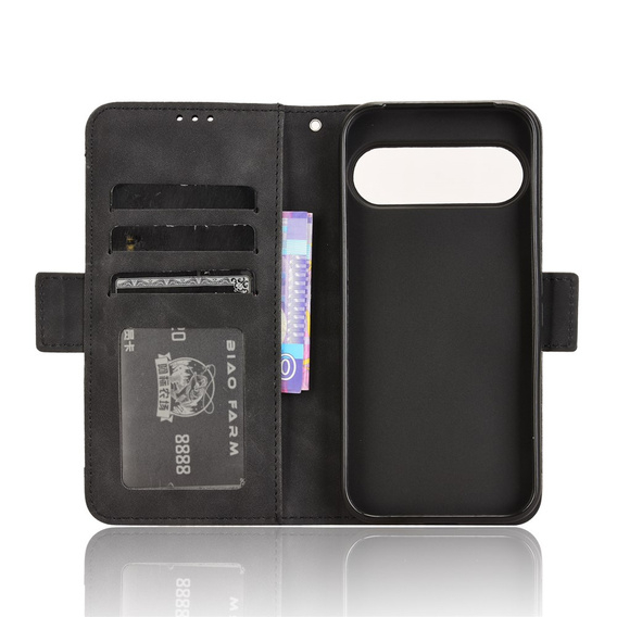 Flip case for Google Pixel 9 / Google Pixel 9 Pro, Card Slot, black