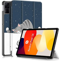 Case for Xiaomi Redmi Pad SE 11", Smartcase, sleeping cat