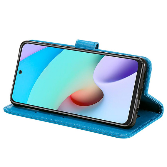Flip case for Xiaomi Redmi 10, Mandala, blue