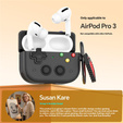 Retro console case with heart tag for AirPods Pro 3