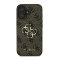 GUESS 4G Big Metal Logo case for iPhone 16