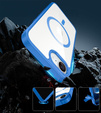 Magnetic Case for iPhone 16E, MagSafe, blue + 9H tempered glass