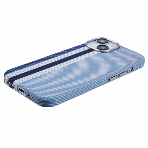 MagSafe's iPhone 13 Case, Carbon Fiber, blue
