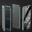 Case for Samsung Galaxy S23, Magnetic Dual Glass, green