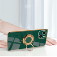 Case for iPhone 14, Electro Ring, green