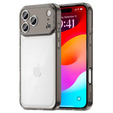 Silicone case with hard back for iPhone 17 Pro
