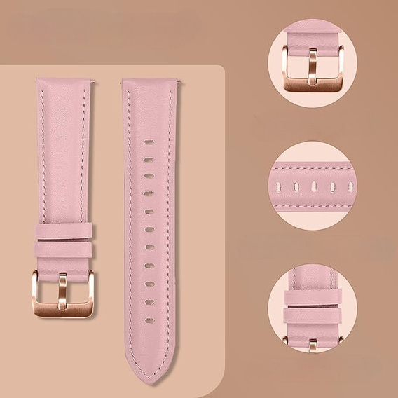 Leather Belt for Samsung Galaxy Watch 42mm - Pink