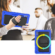 Case for Samsung Galaxy Tab S9 Ultra, Armor Protective, Blue / Black