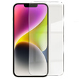 Case for iPhone 14, for MagSafe, ERBORD Matt Case, pink + Screen Glass