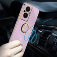 Case for Oppo Reno7 Lite, Electro Ring, purple