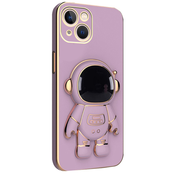 Case for iPhone 13 Mini, Astronaut, purple
