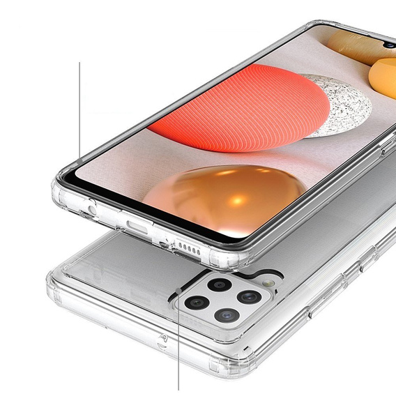 Case for Samsung Galaxy A42 5G, Fusion Hybrid, transparent