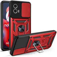 Case for Motorola Moto G24 / G24 Power / G04, CamShield Slide, red