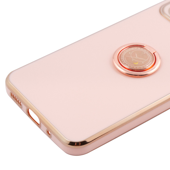 Case for Xiaomi Redmi 12C, Electro Ring, pink rose gold