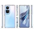 Case for Oppo Reno 10 / 10 Pro, Fusion Hybrid, transparent