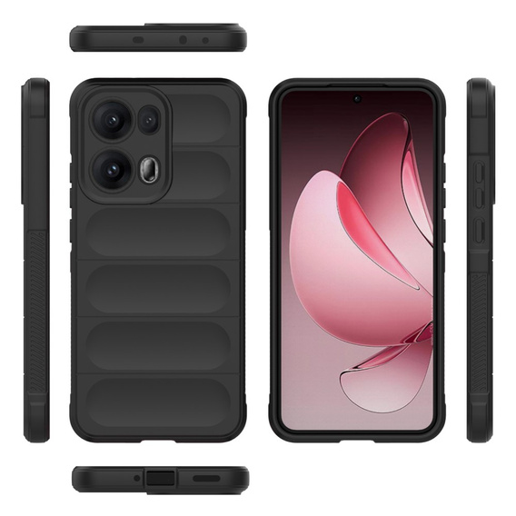 Case for Oppo Reno 13 Pro, Gaming Shockproof, black