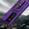 Case for Samsung Galaxy S24 Ultra, CamShield Slide, purple
