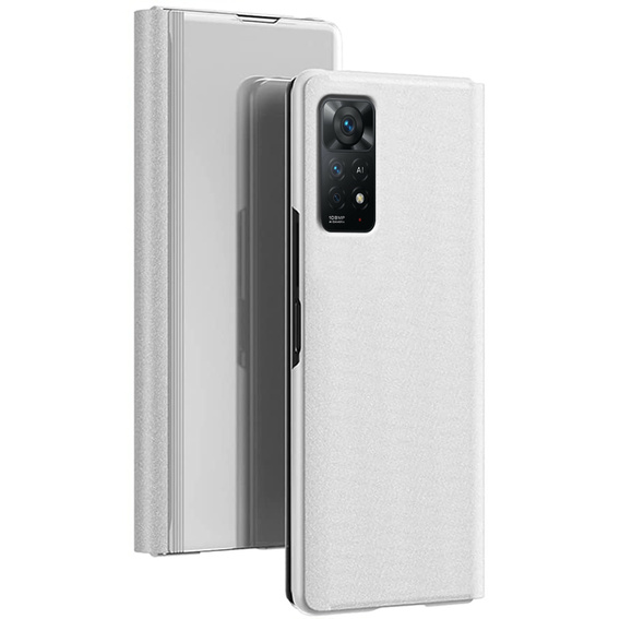 Case for Xiaomi Redmi Note 11 Pro 4G / 5G, Clear View, silver