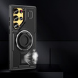 Case for Samsung Galaxy S25 Ultra, Kickstand Ring, black