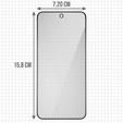 ERBORD Anti-Spy privacy tempered glass (2 pcs.) for OnePlus 15