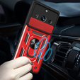 Case for Realme 11 Pro 5G / 11 Pro+ 5G, CamShield Slide, red