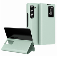 Flip case for Samsung Z Fold6 5G, Smart View Wallet, green