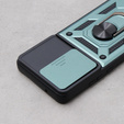 Case for Motorola Edge 40 Neo, CamShield Slide, green