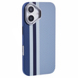 MagSafe's iPhone 16 Case, Carbon Fiber, blue