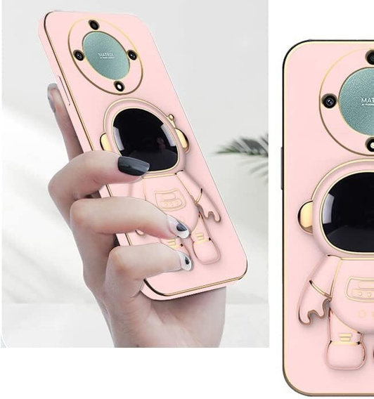 Case for Honor Magic 6 Lite 5G, Astronaut, pink