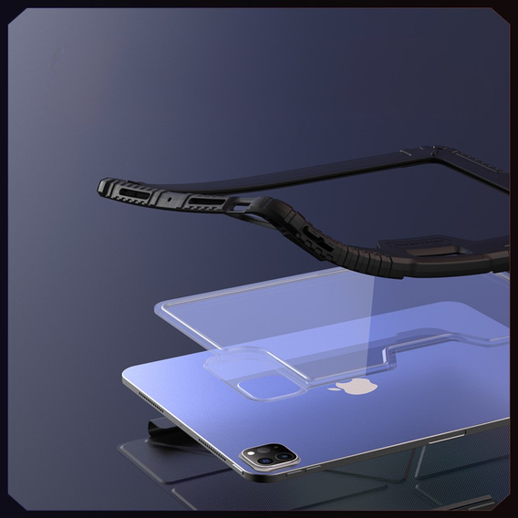 Nillkin Case for iPad Pro 11 2024, with space for stylus, black